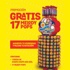 Ch Ch pack rueda 200 + 17 melody pops